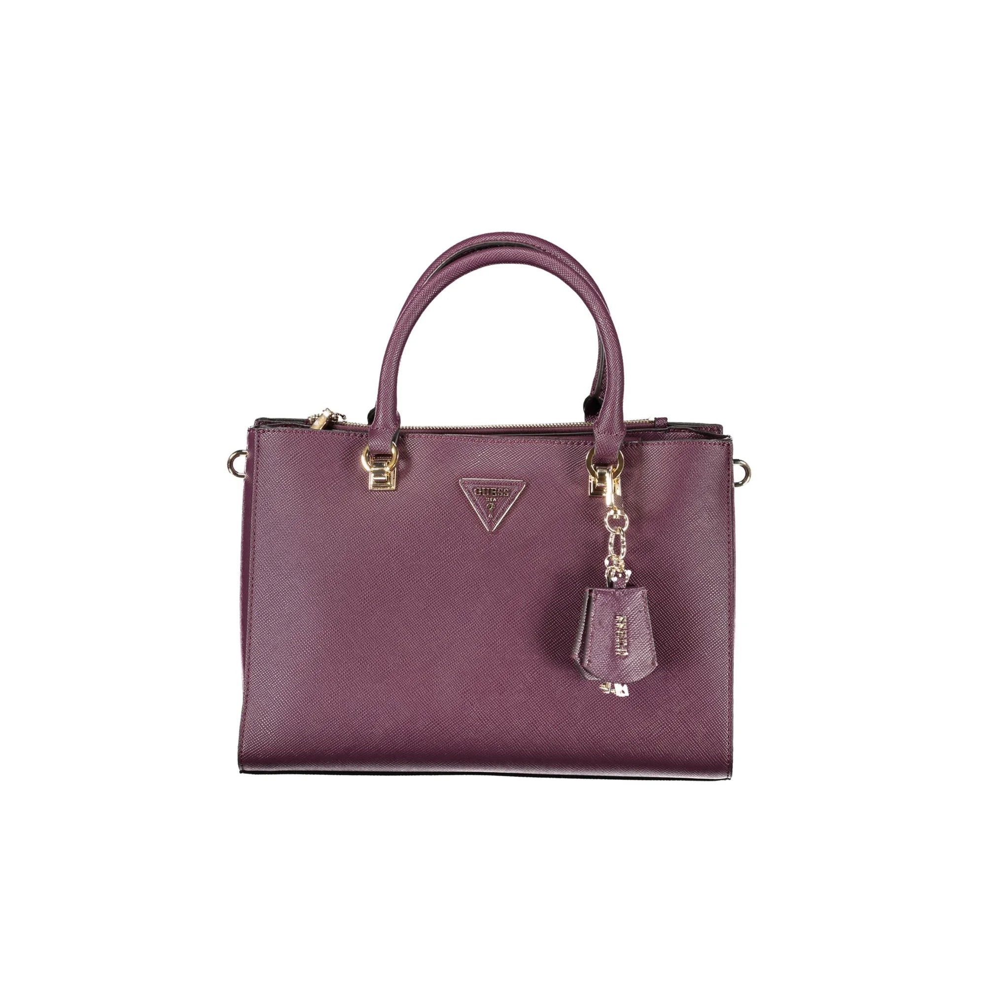 GUESS JEANS Borsa Donna BRYNLEE Viola con Tracolla e 2 Manici Borse - foto prodotto